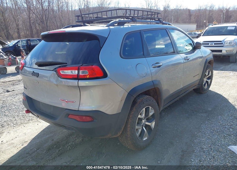2016 JEEP CHEROKEE TRAILHAWK VIN: 1C4PJMBB6GW335837