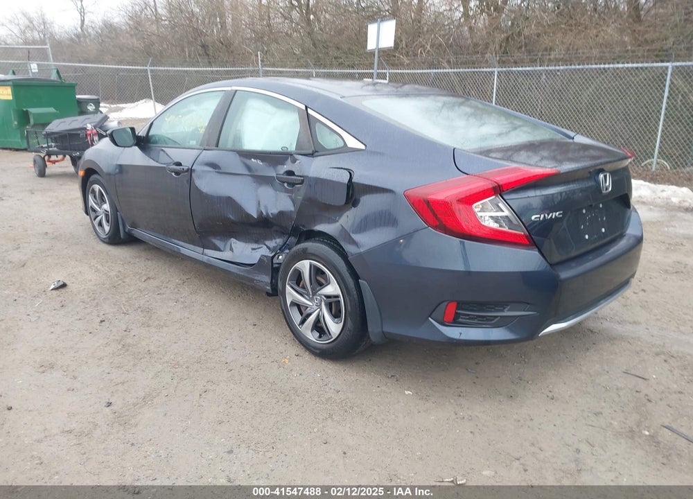 2020 HONDA CIVIC VIN: 2HGFC2F6XLH511080