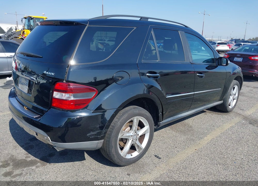 2008 MERCEDES-BENZ ML 350 4MATIC VIN: 4JGBB86EX8A428647