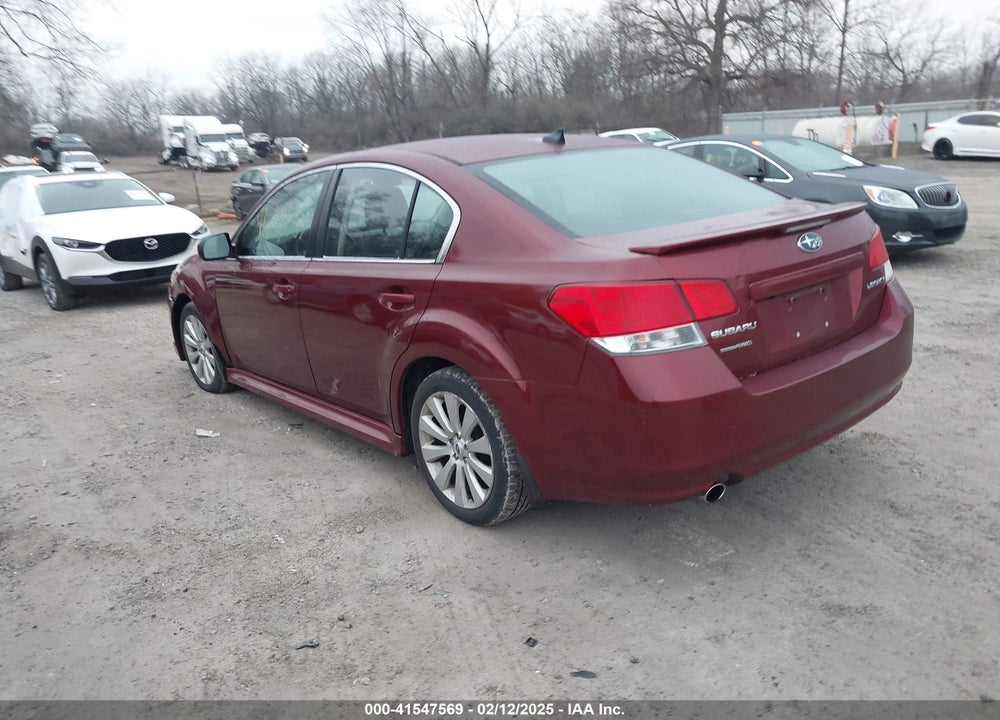 2011 SUBARU LEGACY VIN: 4S3BMCL64B3260790