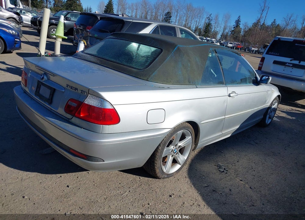 2006 BMW 325CI VIN: WBABW33406PG99279