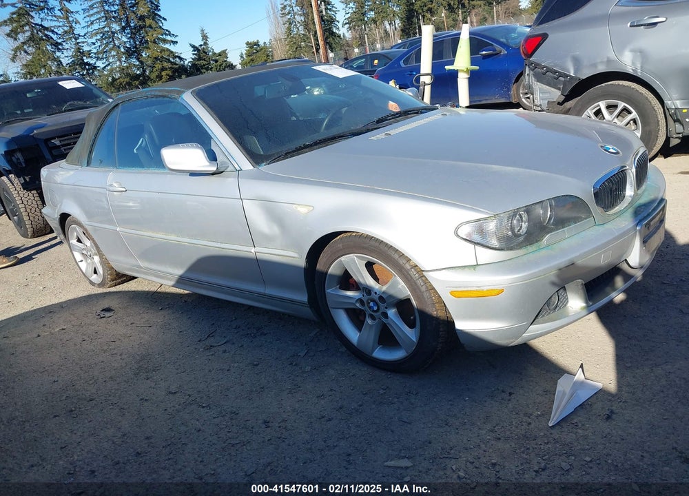 2006 BMW 325CI VIN: WBABW33406PG99279