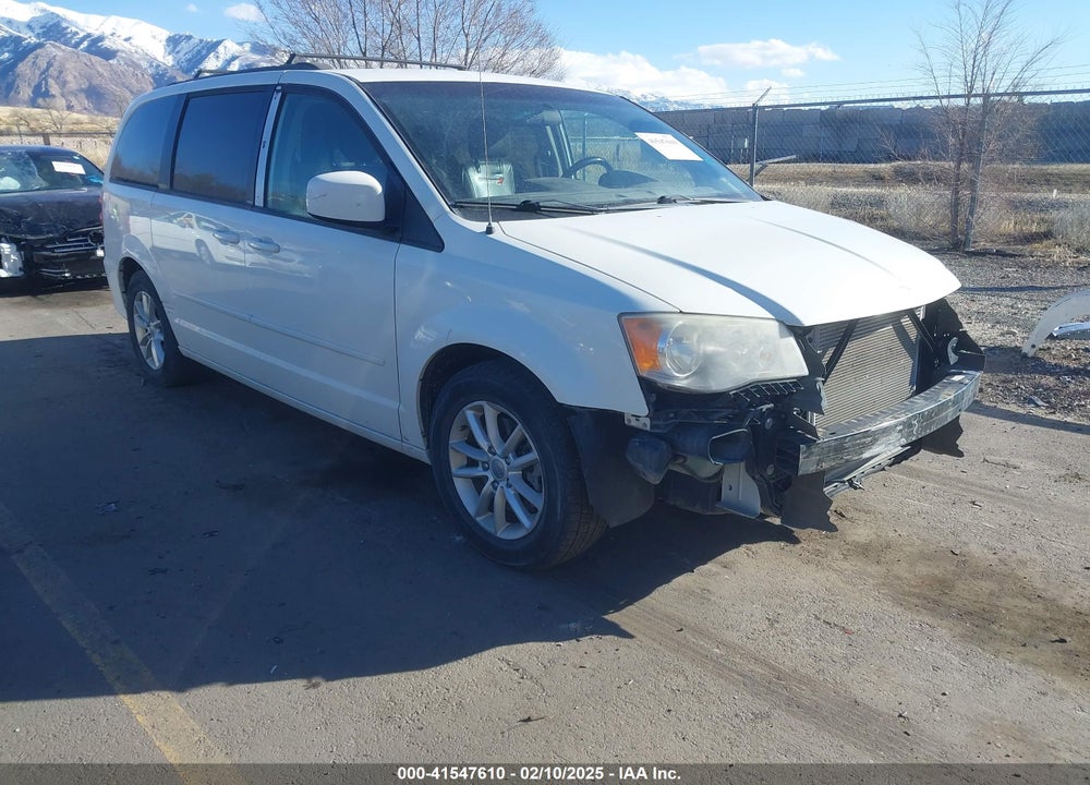 2013 DODGE GRAND CARAVAN SXT VIN: 2C4RDGCG4DR717610