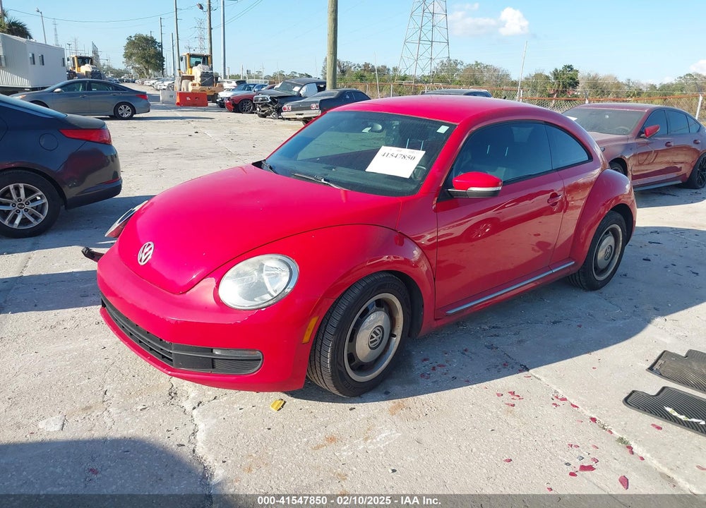 2012 VOLKSWAGEN BEETLE 2.5L VIN: 3VWJX7AT5CM648739