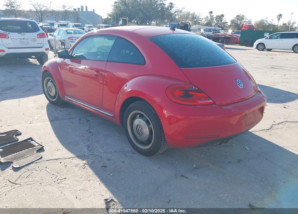 2012 VOLKSWAGEN BEETLE 2.5L VIN: 3VWJX7AT5CM648739