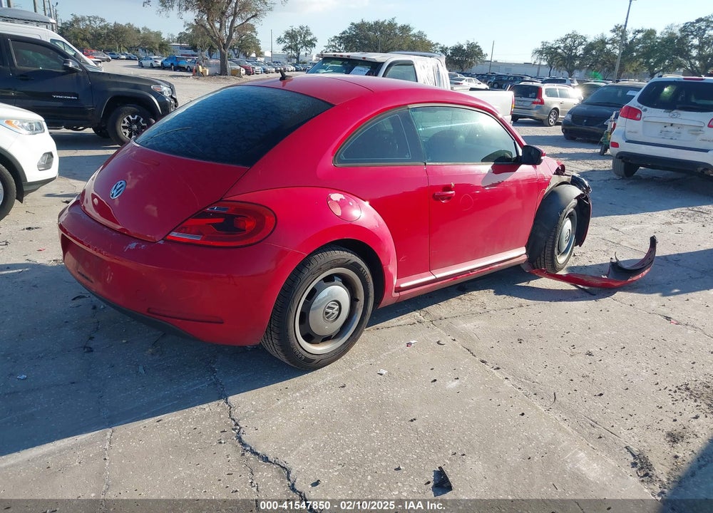 2012 VOLKSWAGEN BEETLE 2.5L VIN: 3VWJX7AT5CM648739