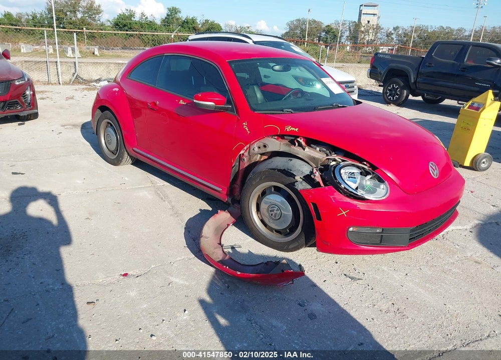2012 VOLKSWAGEN BEETLE 2.5L VIN: 3VWJX7AT5CM648739