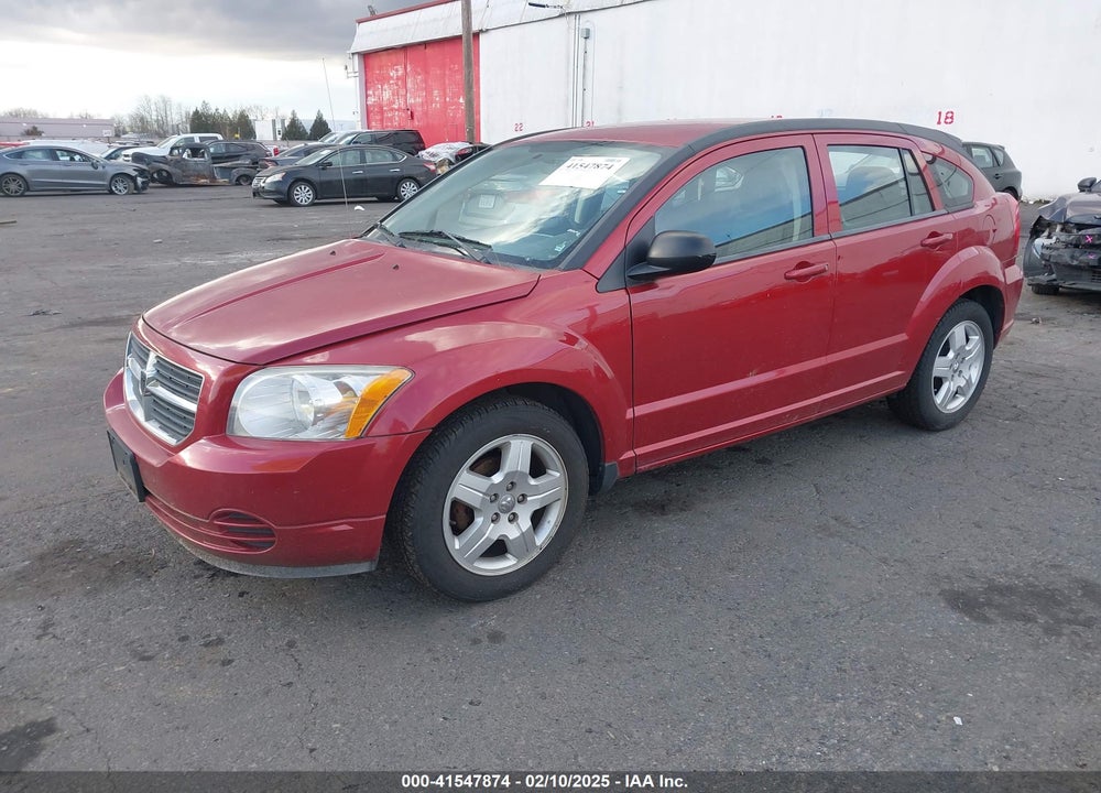 2009 DODGE CALIBER VIN: 1B3HB48A29D197259