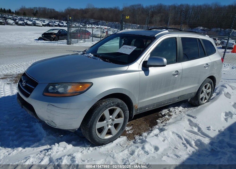 2008 HYUNDAI SANTA FE LIMITED/SE VIN: 5NMSH73E28H220138