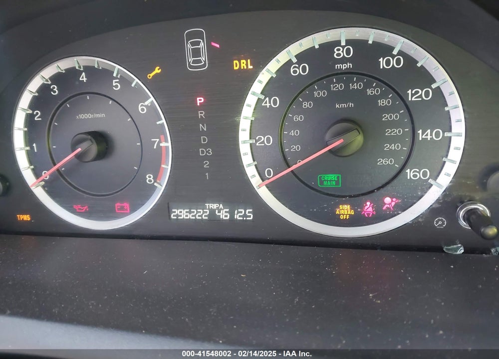 2010 HONDA ACCORD 2.4 LX VIN: 1HGCP2F34AA055487