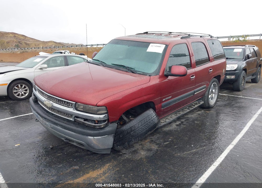 2001 CHEVROLET TAHOE LT VIN: 1GNEC13T91R195058
