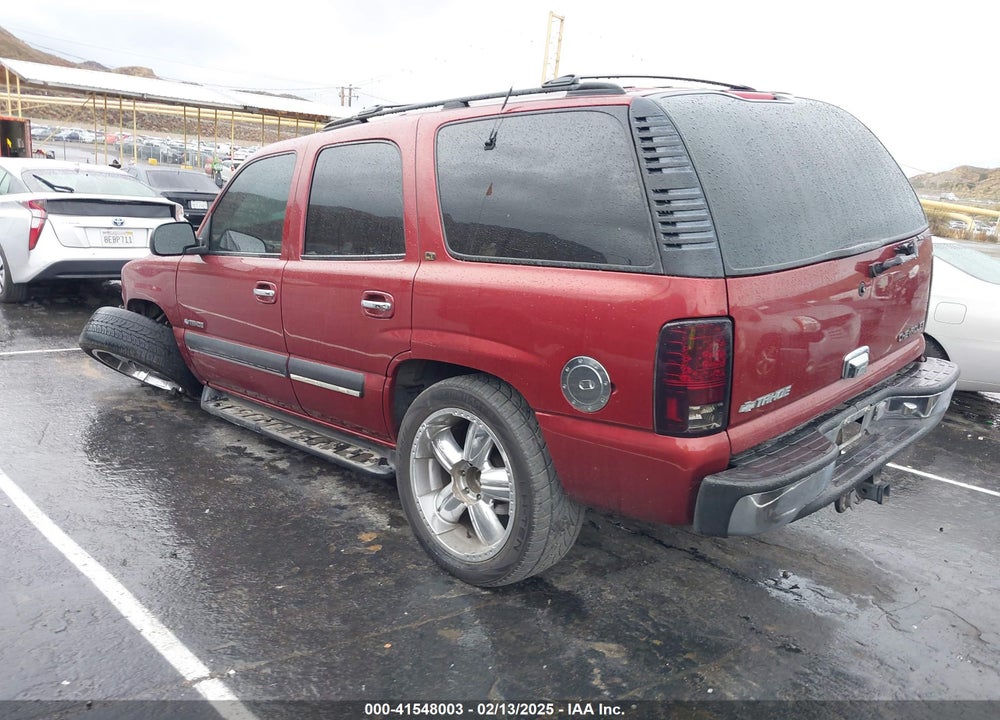 2001 CHEVROLET TAHOE LT VIN: 1GNEC13T91R195058