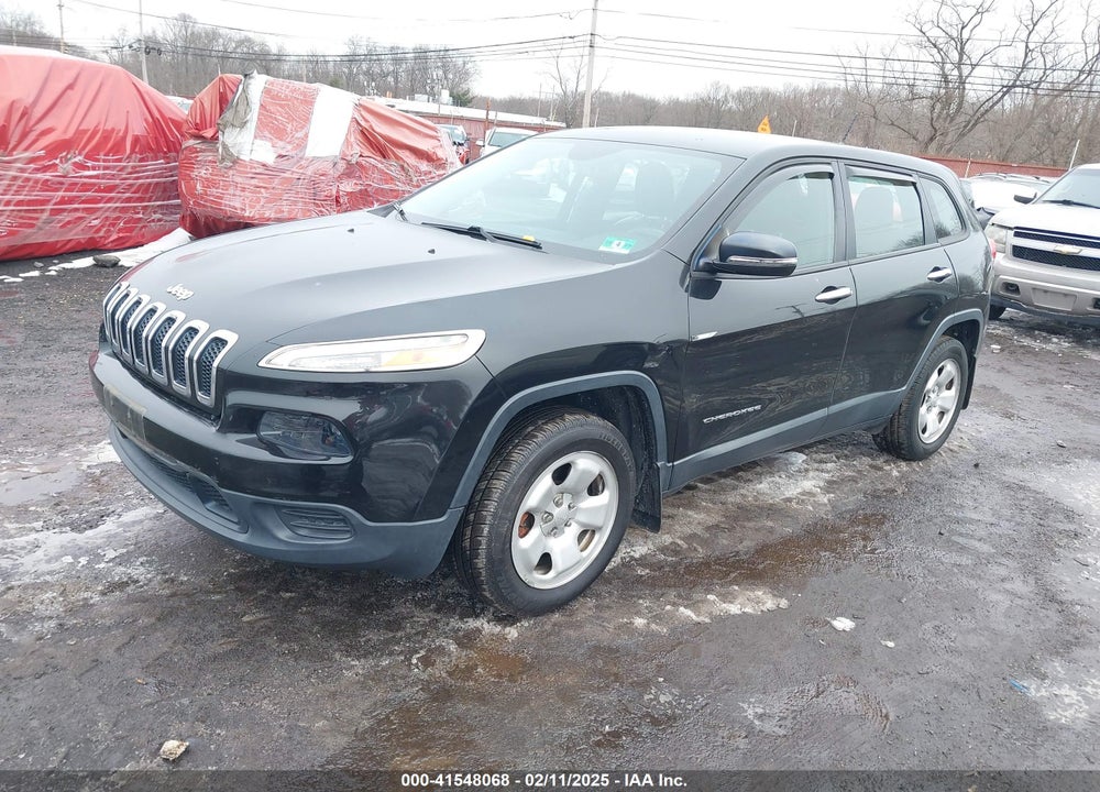 2016 JEEP CHEROKEE VIN: 1C4PJLAB7GW281864