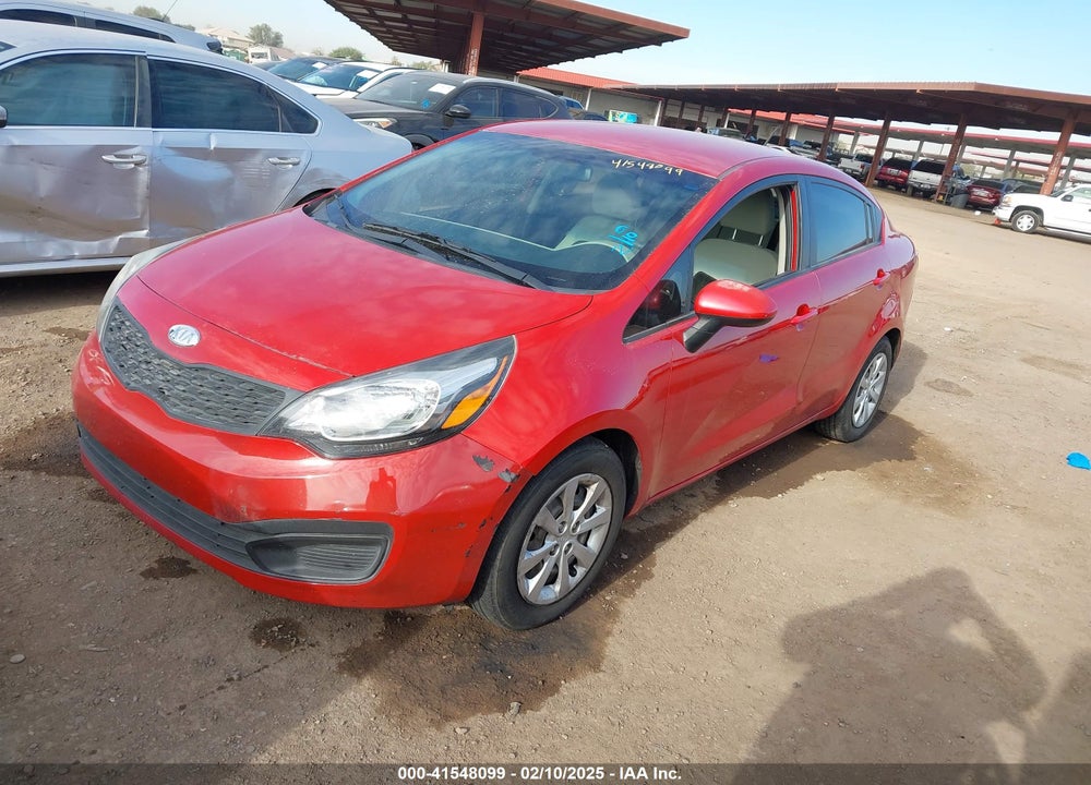 2012 KIA RIO VIN: KNADM4A33C6045387