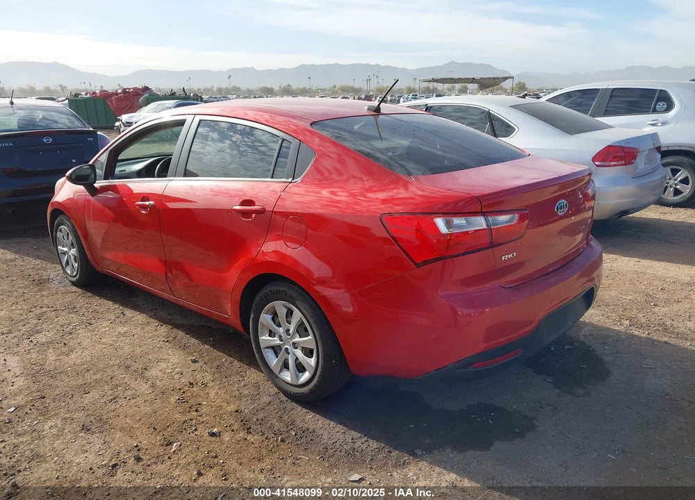 2012 KIA RIO VIN: KNADM4A33C6045387