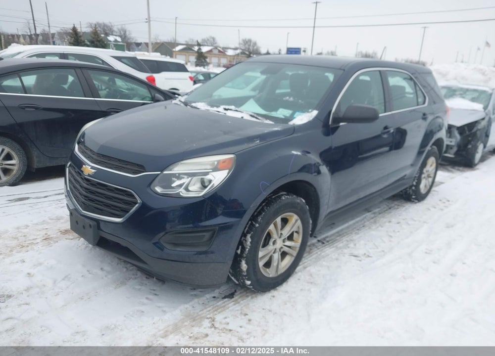 2016 CHEVROLET EQUINOX LS VIN: 2GNALBEK8G1163096