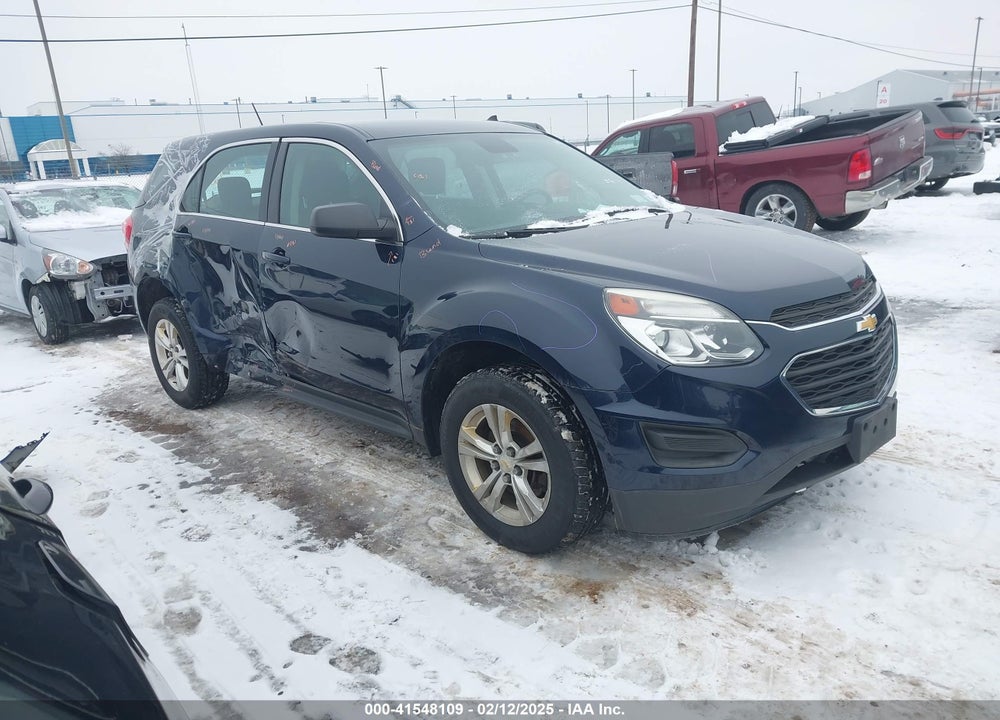 2016 CHEVROLET EQUINOX LS VIN: 2GNALBEK8G1163096