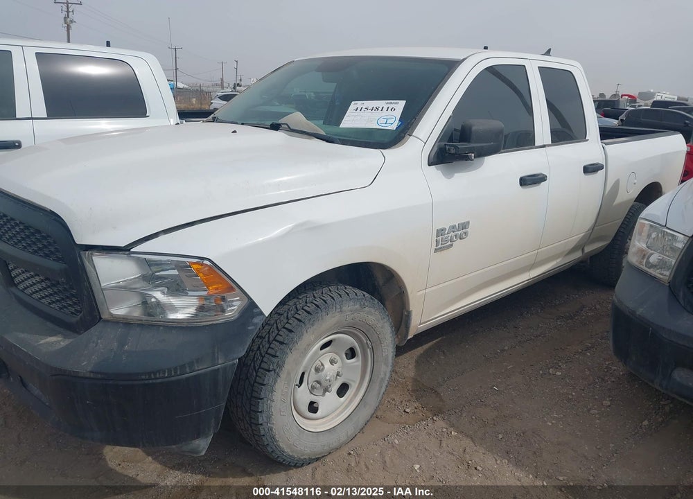 2022 RAM 1500 CLASSIC TRADESMAN 4X4 6'4 BOX VIN: 1C6RR7FG6NS244913