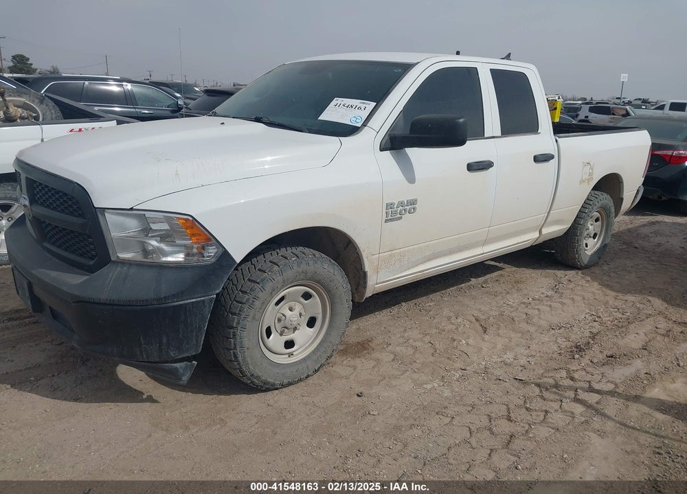 2022 RAM 1500 CLASSIC TRADESMAN 4X4 6'4 BOX VIN: 1C6RR7FG8NS244914