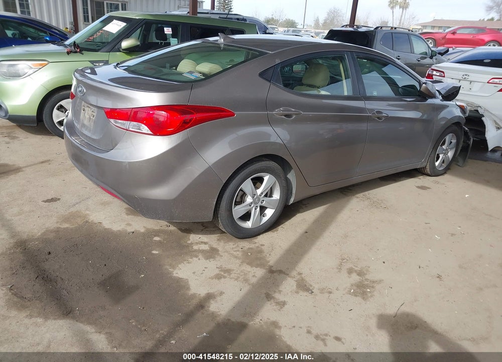 2013 HYUNDAI ELANTRA VIN: 5NPDH4AE9DH451707