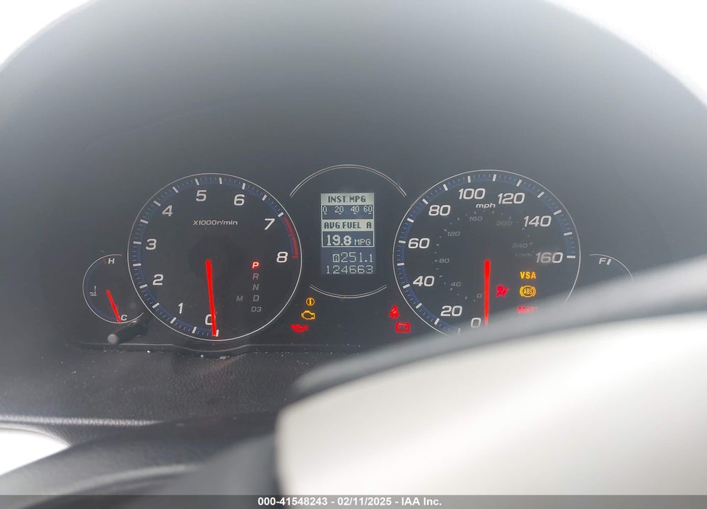 2007 ACURA TSX VIN: JH4CL969X7C013022