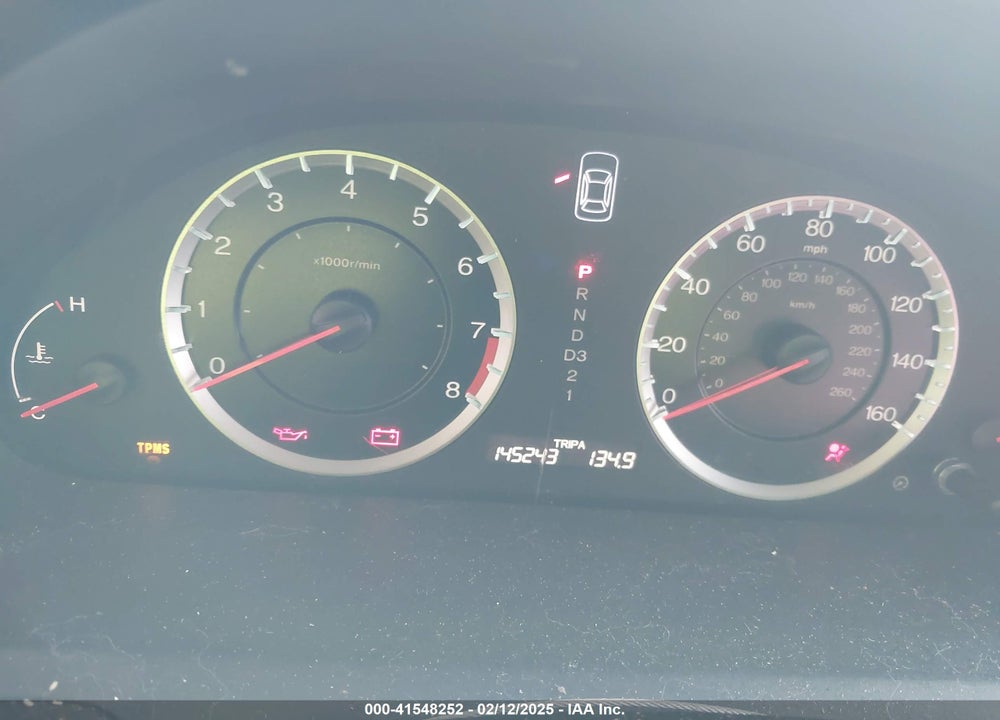 2009 HONDA ACCORD VIN: 1HGCP36839A018511