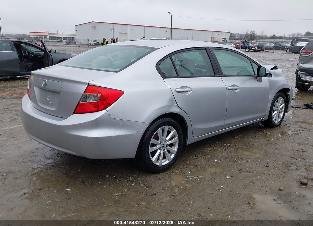 2012 HONDA CIVIC EX VIN: 19XFB2F84CE370831