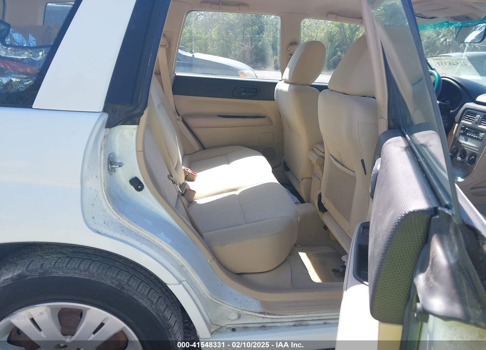 2008 SUBARU FORESTER 2.5X VIN: JF1SG63698H704479