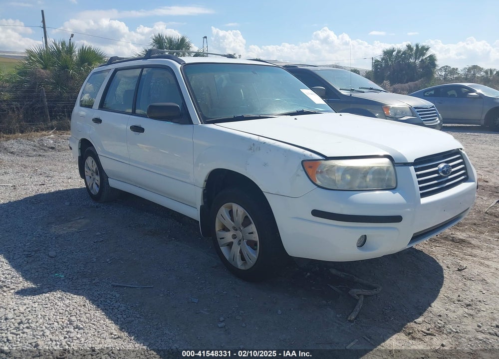 2008 SUBARU FORESTER 2.5X VIN: JF1SG63698H704479
