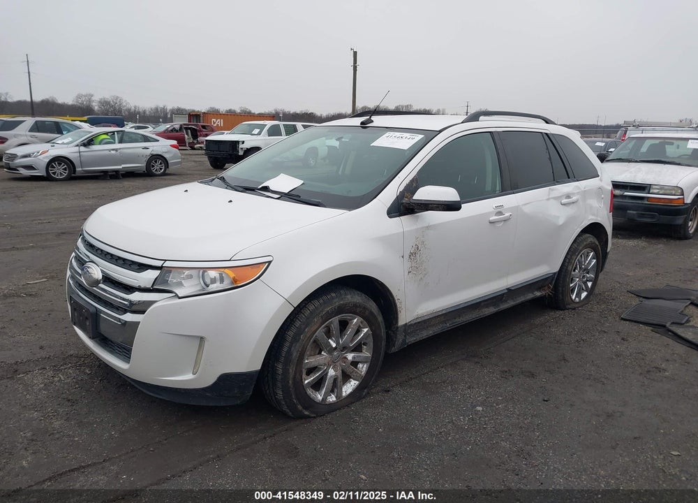 2014 FORD EDGE SEL VIN: 2FMDK3J90EBA09244