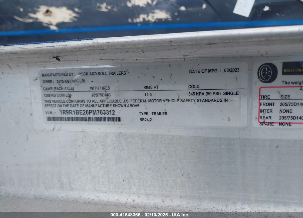 2018 STINGRAY BOAT VIN: PNYUSFN0J718