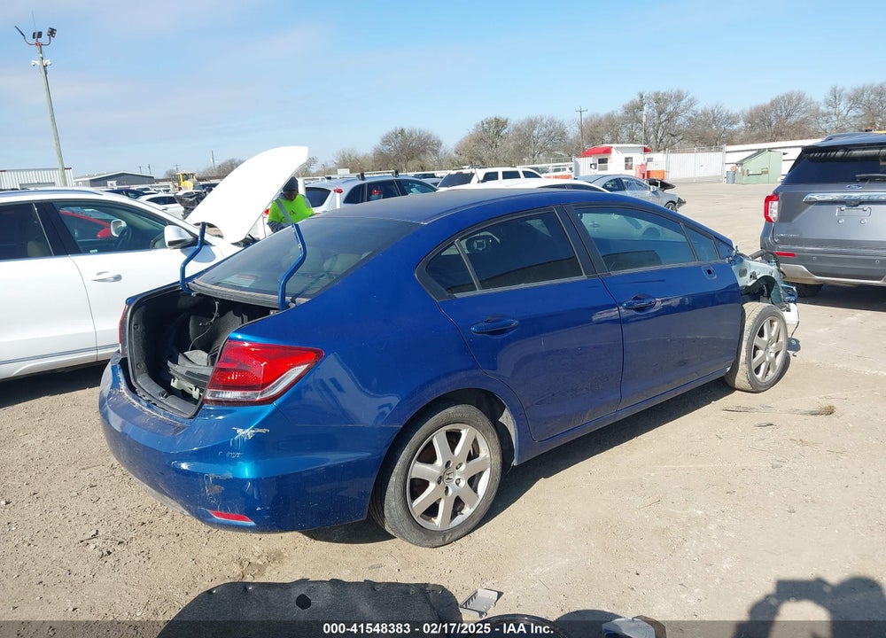 2014 HONDA CIVIC VIN: 19XFB2F83EE077053