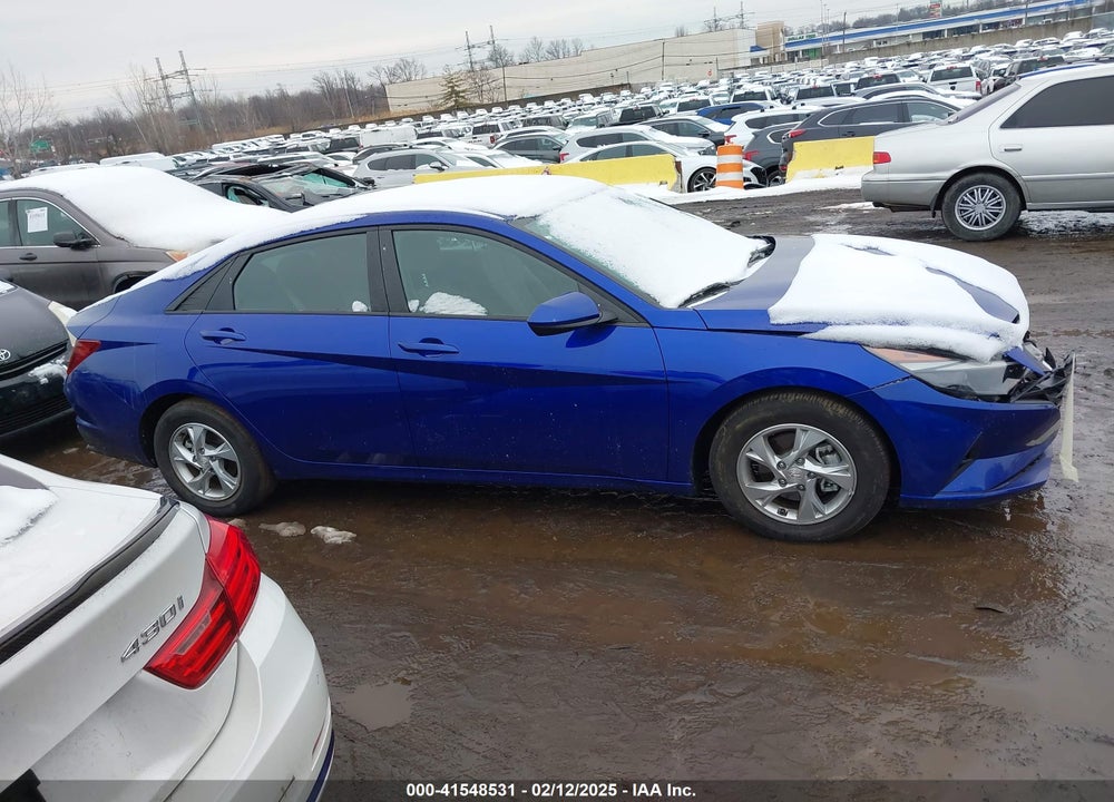 2022 HYUNDAI ELANTRA VIN: KMHLL4AGXNU345829