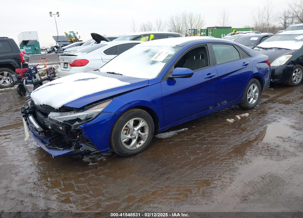 2022 HYUNDAI ELANTRA VIN: KMHLL4AGXNU345829