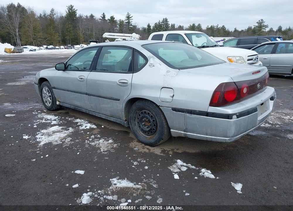 2001 CHEVROLET IMPALA VIN: 2G1WF52E519127535