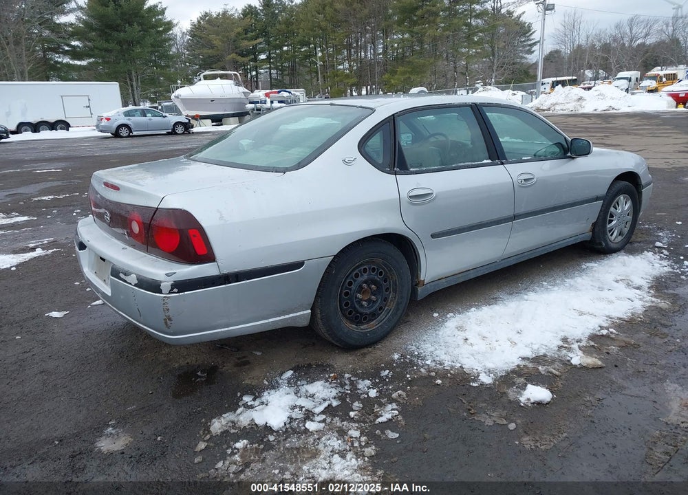 2001 CHEVROLET IMPALA VIN: 2G1WF52E519127535