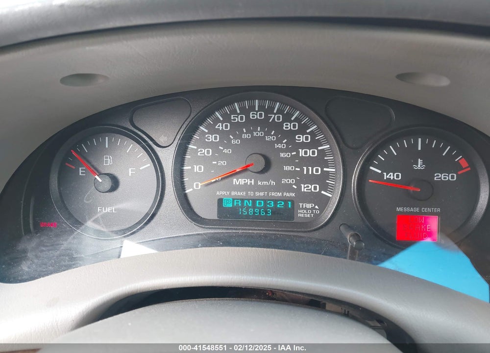 2001 CHEVROLET IMPALA VIN: 2G1WF52E519127535