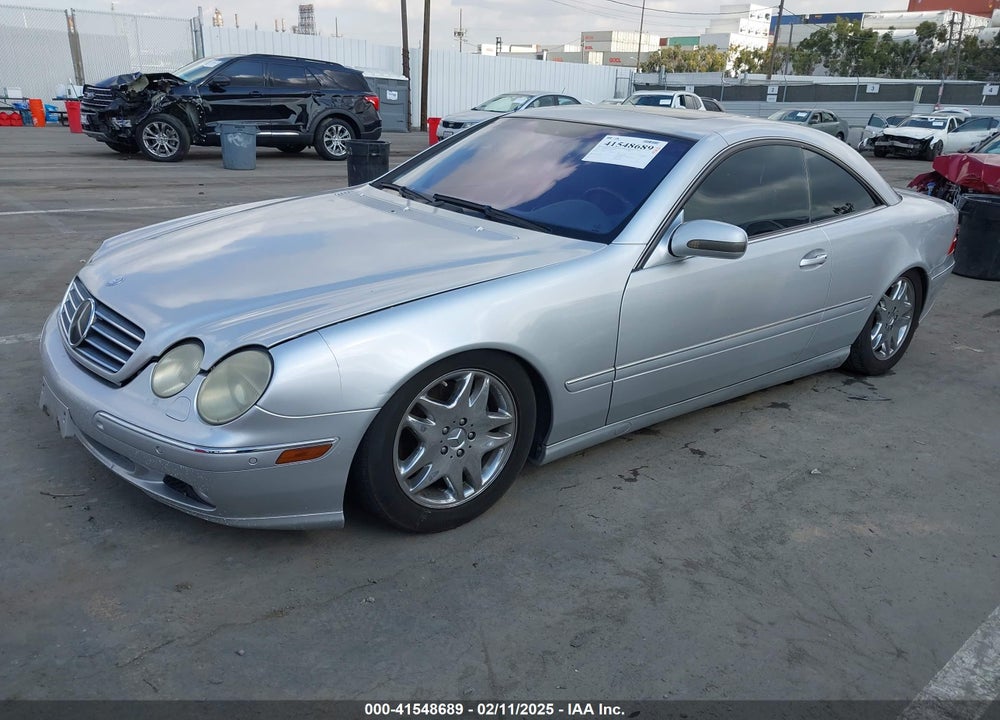 2001 MERCEDES-BENZ CL 500 VIN: WDBPJ75J91A015029