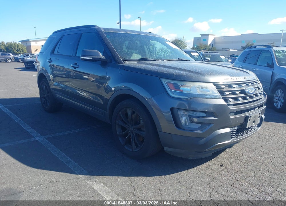 2017 FORD EXPLORER XLT VIN: 1FM5K7D84HGA76148
