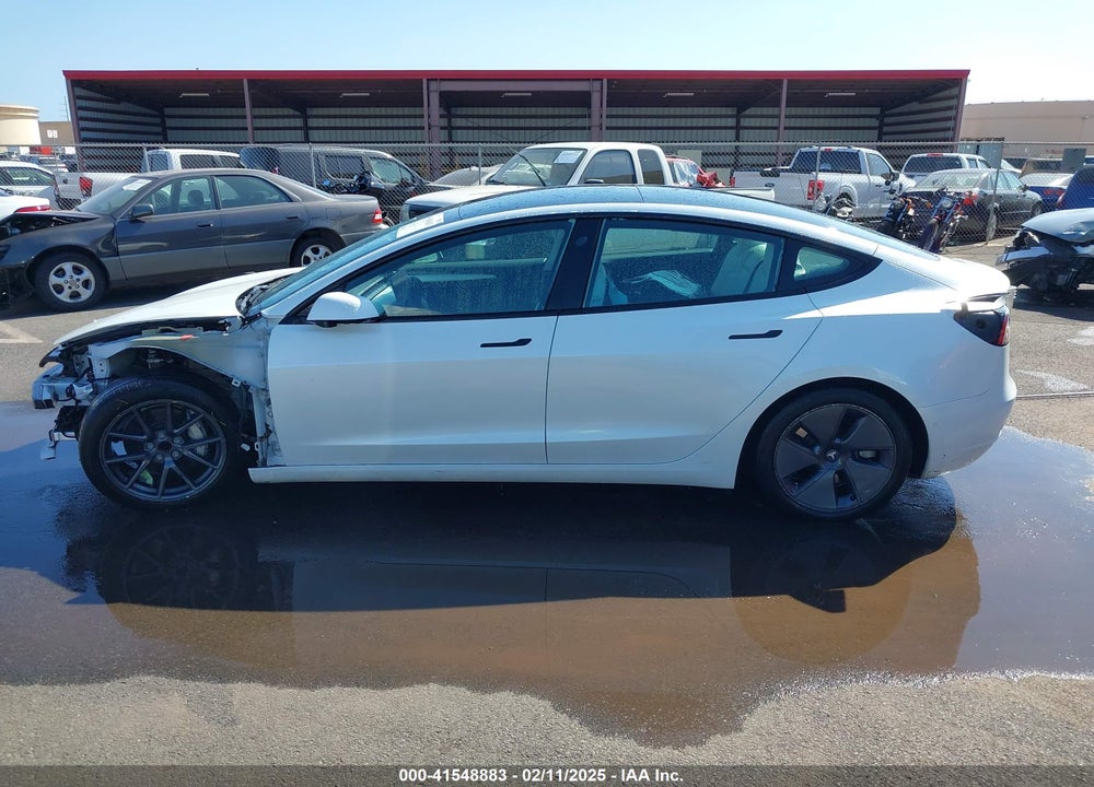 2022 TESLA MODEL 3 REAR-WHEEL DRIVE VIN: 5YJ3E1EA1NF241533