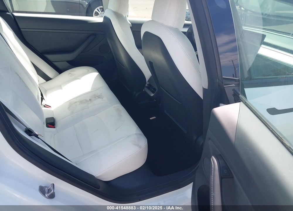 2022 TESLA MODEL 3 REAR-WHEEL DRIVE VIN: 5YJ3E1EA1NF241533