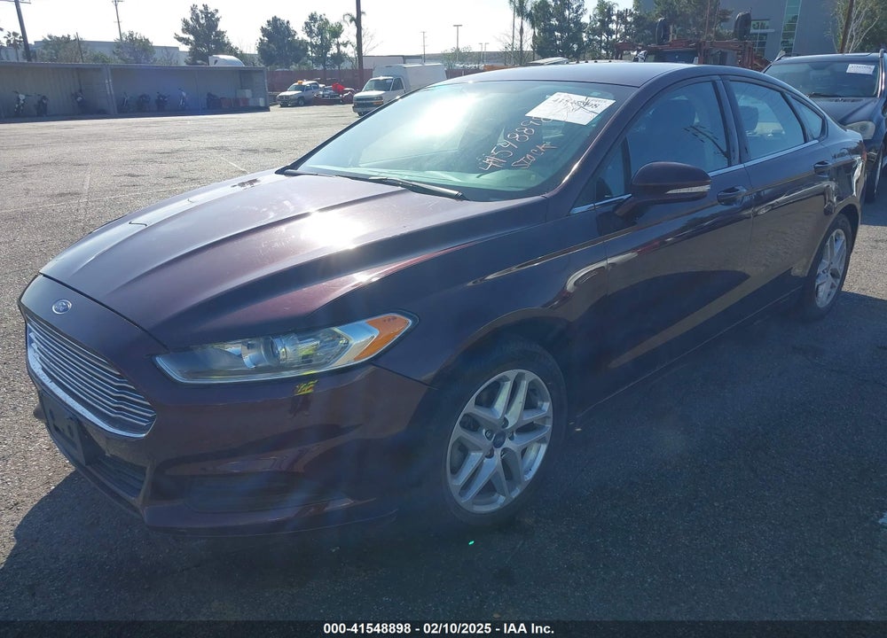 2013 FORD FUSION SE VIN: 3FA6P0H77DR349272