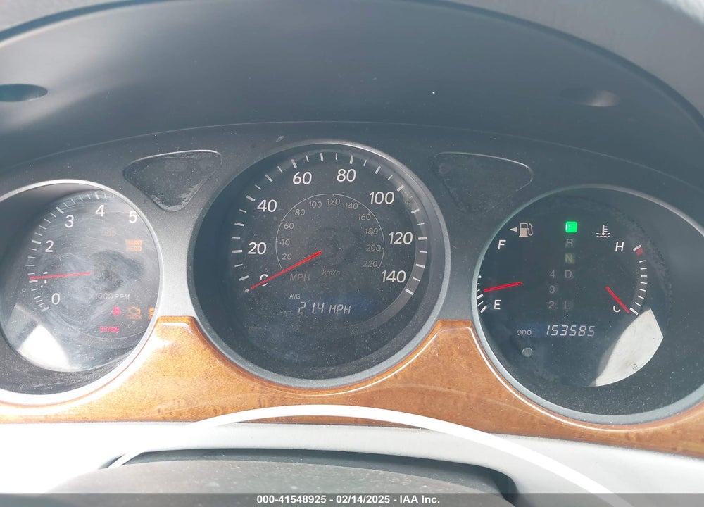 2005 LEXUS ES 330 VIN: JTHBA30GX55106887