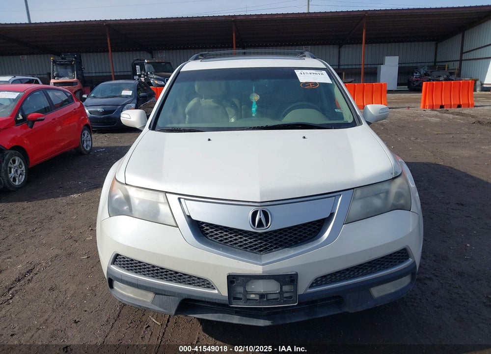 2011 ACURA MDX VIN: 2HNYD2H24BH509283