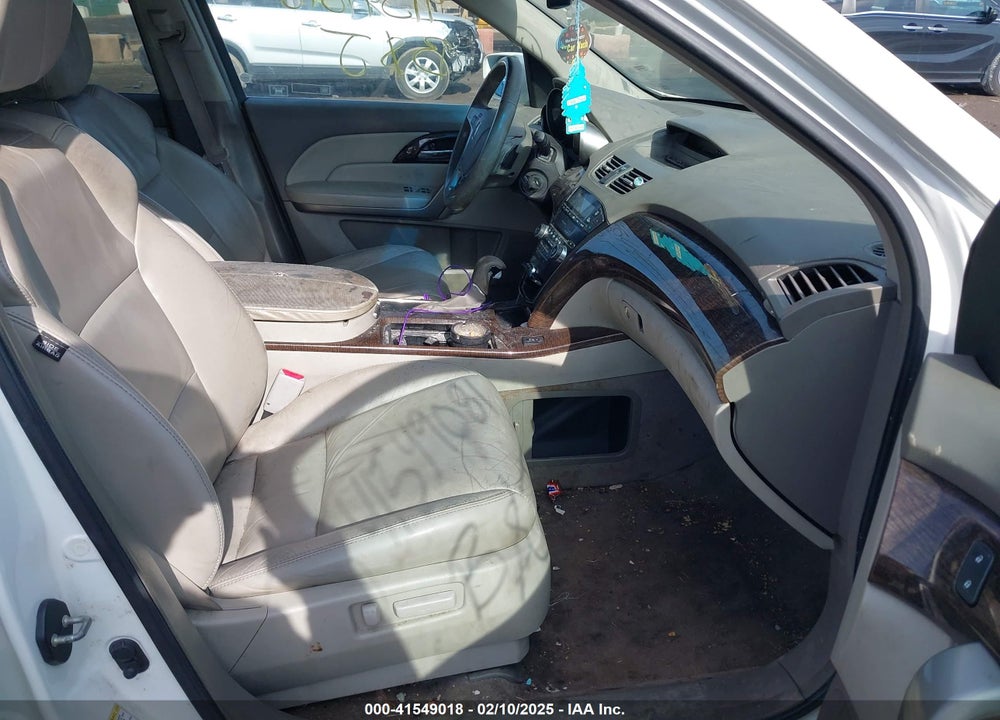 2011 ACURA MDX VIN: 2HNYD2H24BH509283