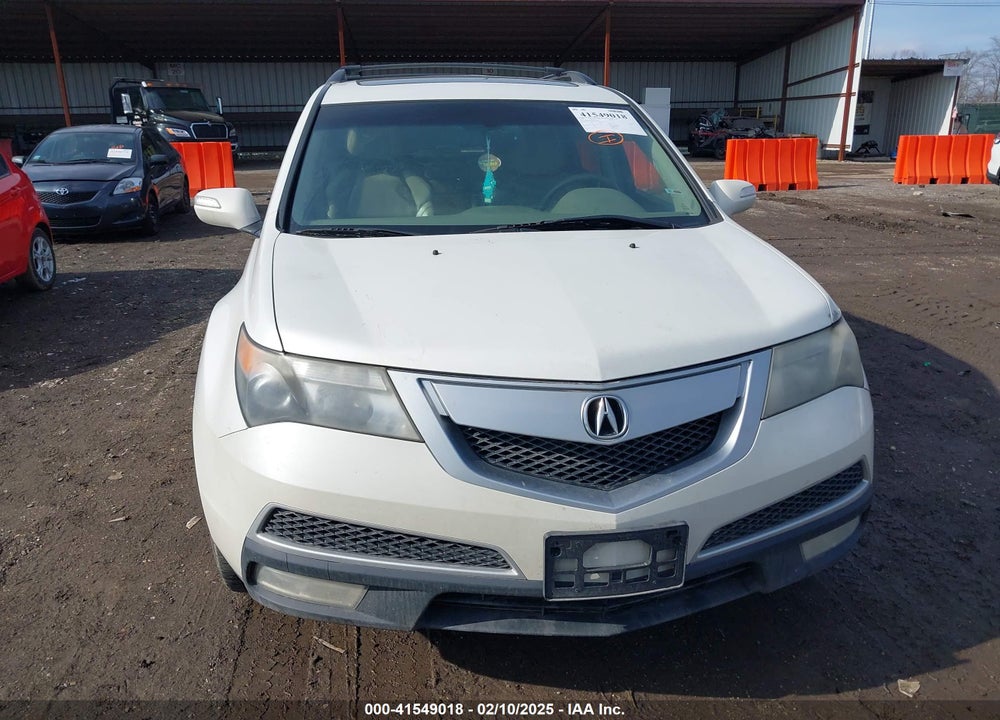 2011 ACURA MDX VIN: 2HNYD2H24BH509283