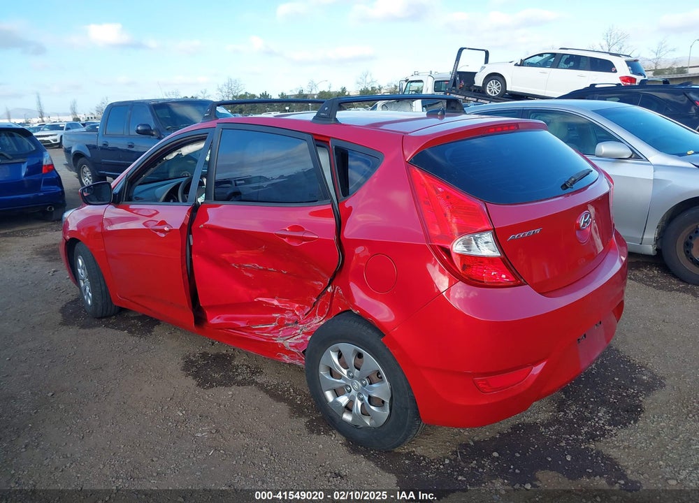 2016 HYUNDAI ACCENT SE VIN: KMHCT5AE4GU239206