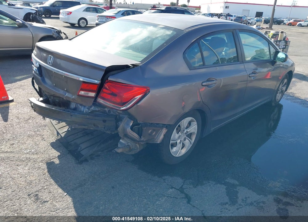 2014 HONDA CIVIC VIN: 19XFB2F53EE216278