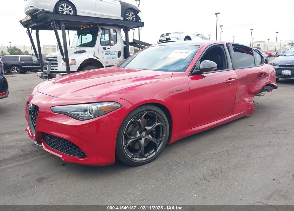 2023 ALFA ROMEO GIULIA VIN: ZARFAMBN3P7671600