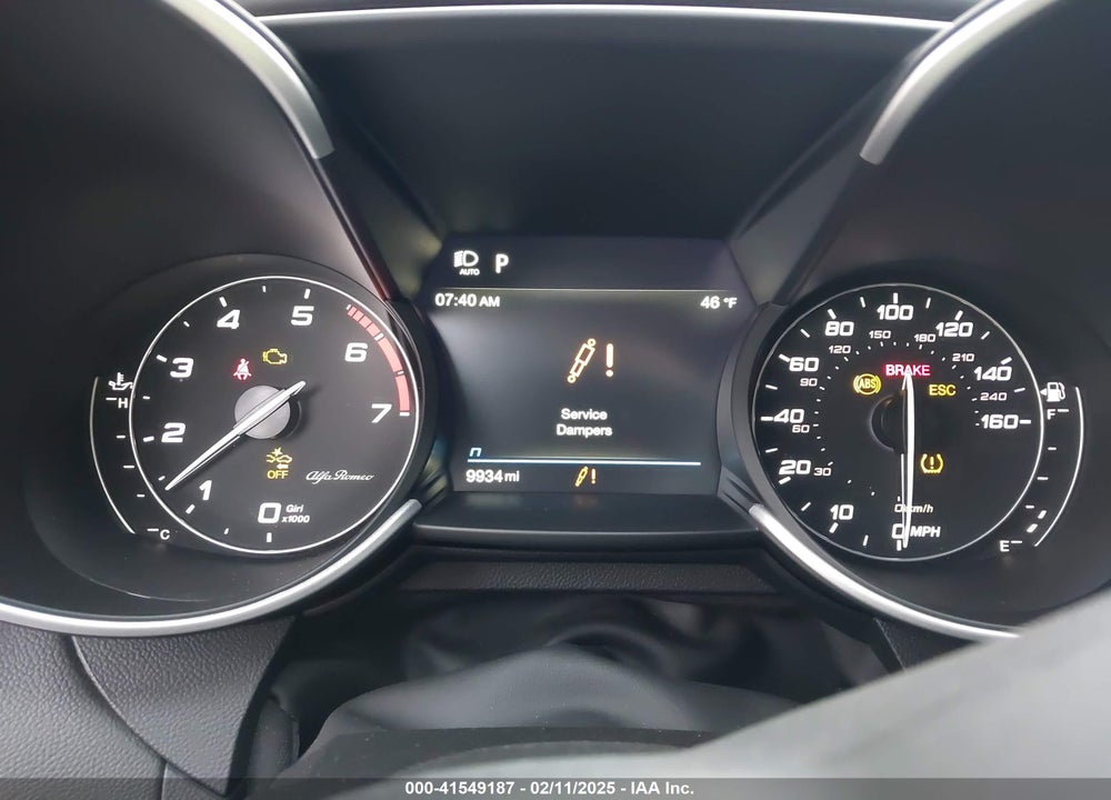 2023 ALFA ROMEO GIULIA VIN: ZARFAMBN3P7671600